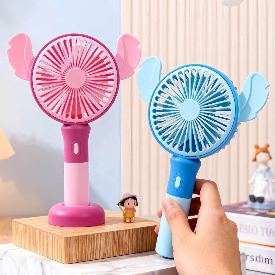 Ladies Hand Fan with Playful Design Kalsten