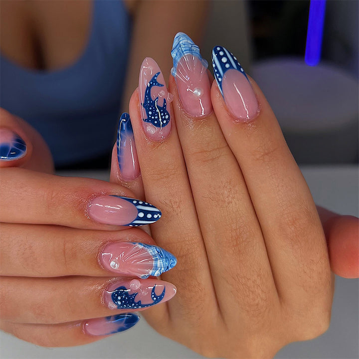 Artful Nail Tips with Maritime Designs Kalsten