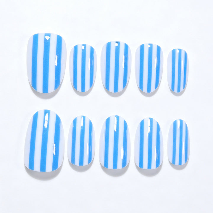 Stylish Striped Nail Art Tips Kalsten