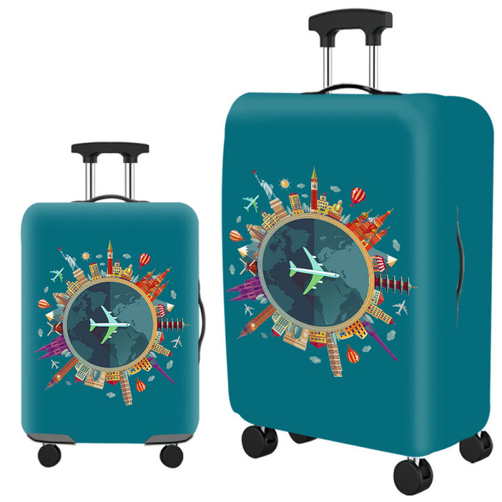 Artistic Travel Hard Shell Suitcase Kalsten