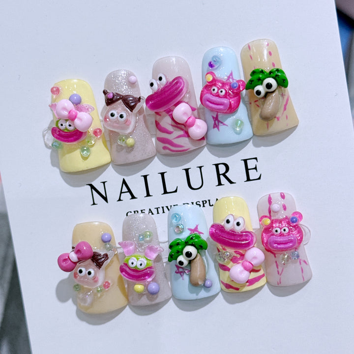 Artistic 3D Nail Art Set