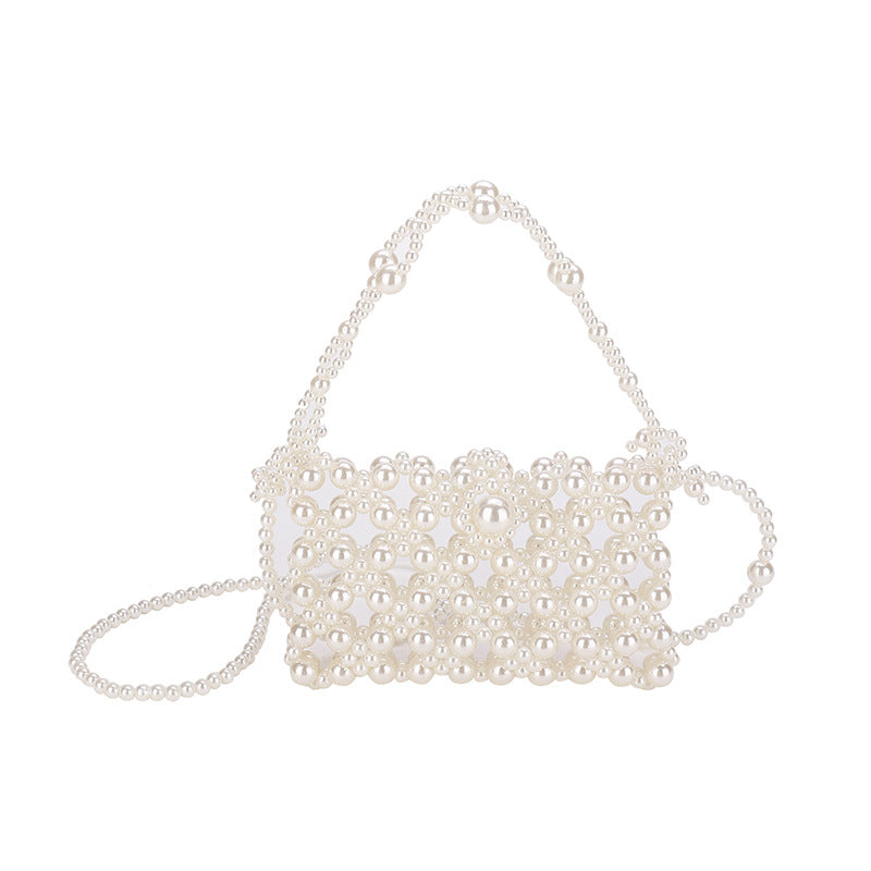 Pearl Beaded Clutch