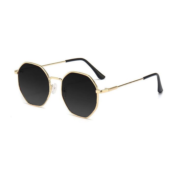 Women’s geometric sunglasses with high-quality UV protection lenses Kalsten