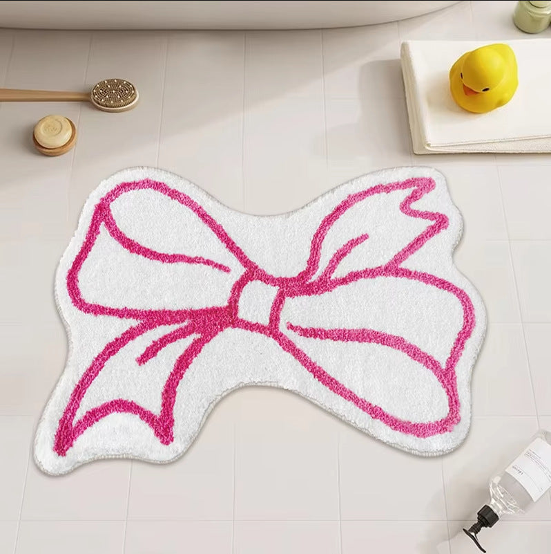 Plush Bathroom Bath Mat