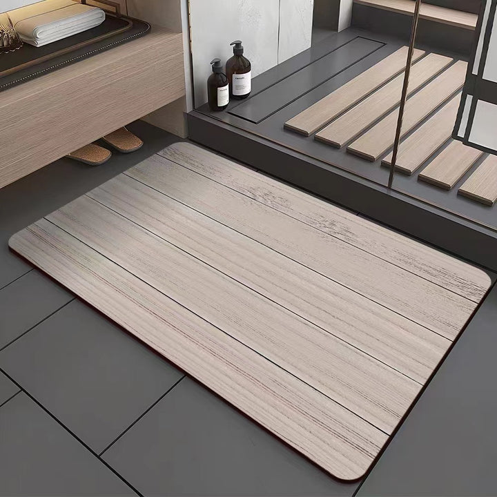 Modern Patterned Bath Mat Kalsten