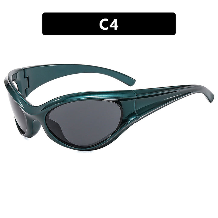Women sporty sunglasses with aerodynamic design Kalsten