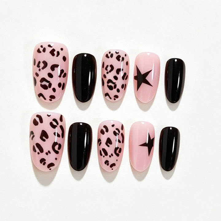 Artistic Leopard Print Nail Wraps Kalsten