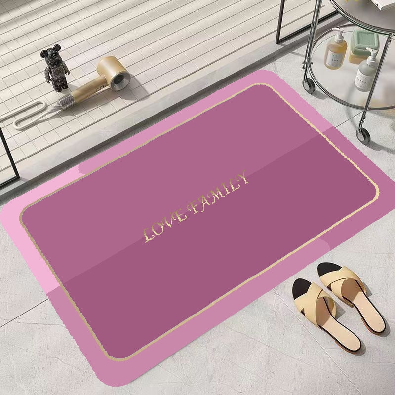 Elegant Family-Themed Soft Area Rug Kalsten