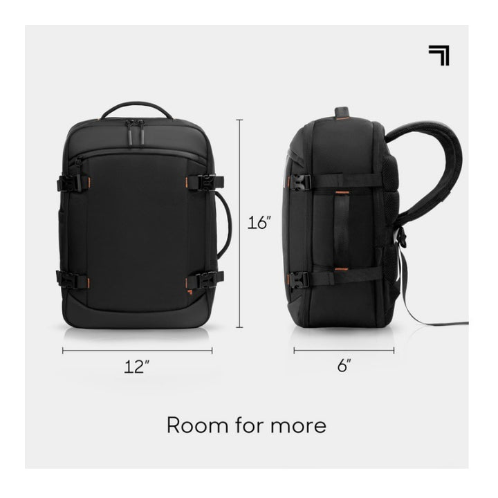 Multifunctional backpack with ergonomic design and multiple storage compartments Kalsten