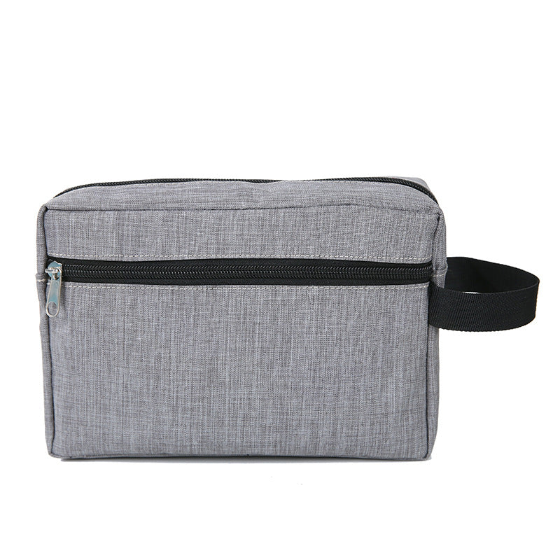 Practical cosmetic bag with two zippers Kalsten