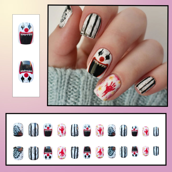 Halloween-Themed Nail Art