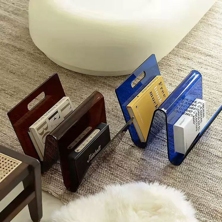 Modern Geometric Magazine Holder