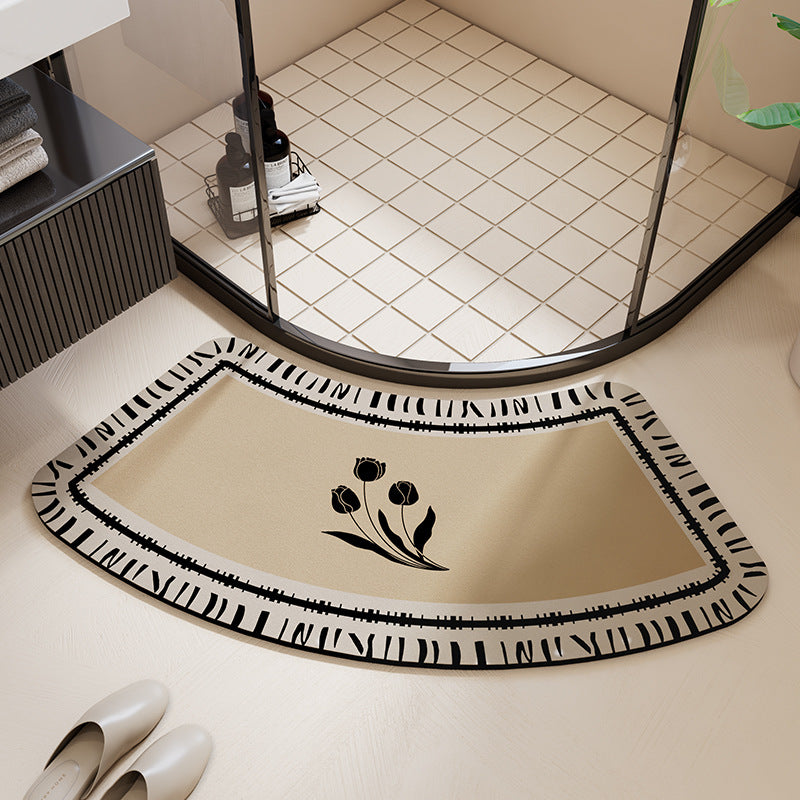 Decorative Shower Mat Kalsten