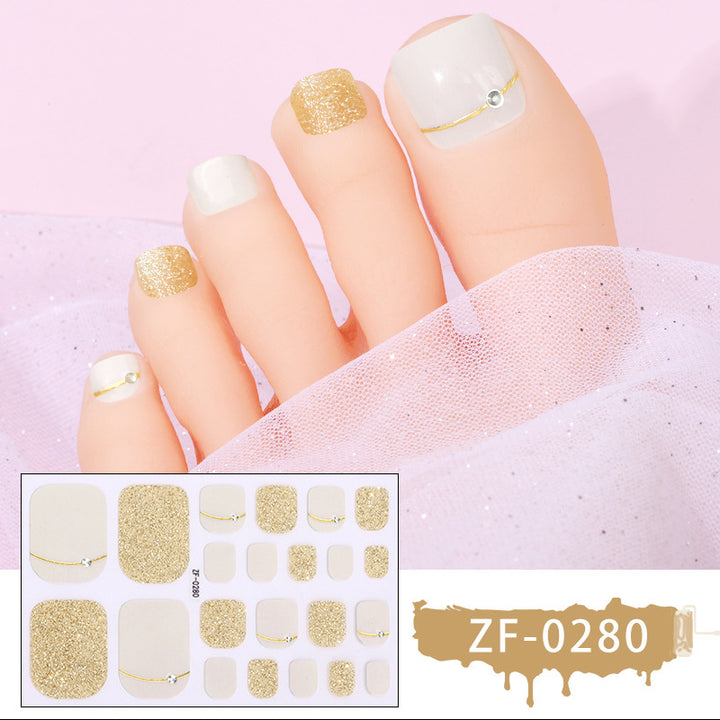 Glamorous Gel Nail Art Wraps