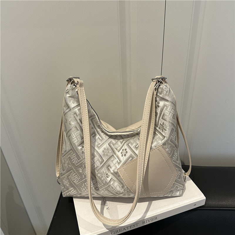 Stylish Geometric Pattern Shoulder Bag Kalsten