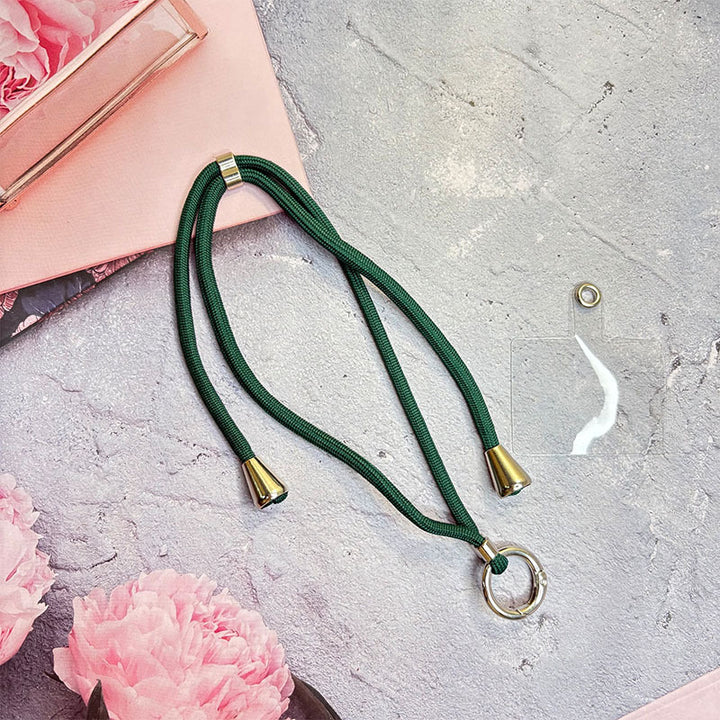 Adjustable Phone Lanyard with Quick-Release Mechanism Kalsten