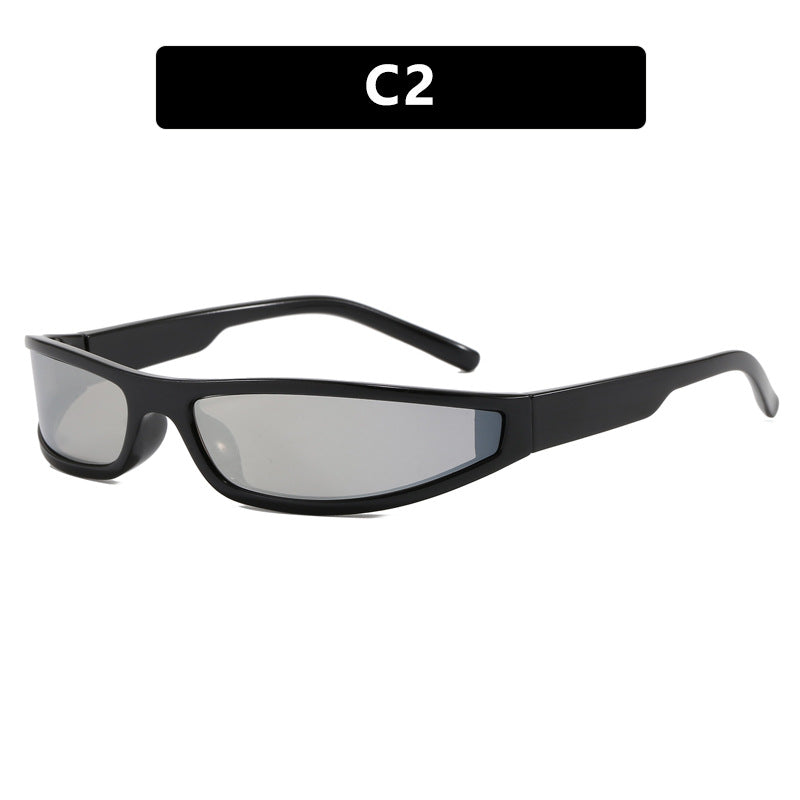 Women's sporty sunglasses with flat, aerodynamic design and UV protection Kalsten