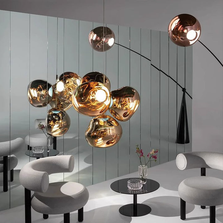 Modern Orbital Pendant Light