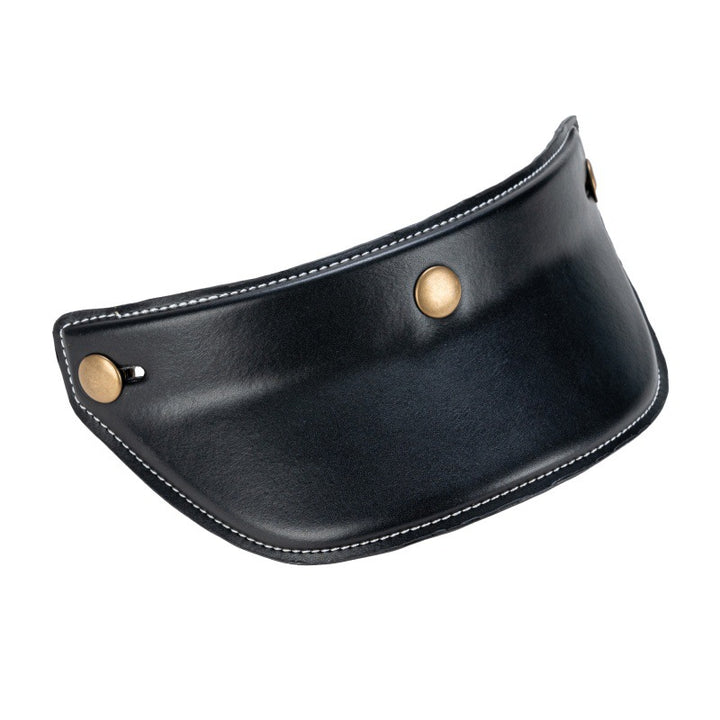 Classic Leather Helmet Visor Kalsten