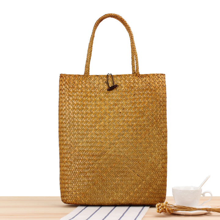 Generous basket bag with sealed closure Kalsten