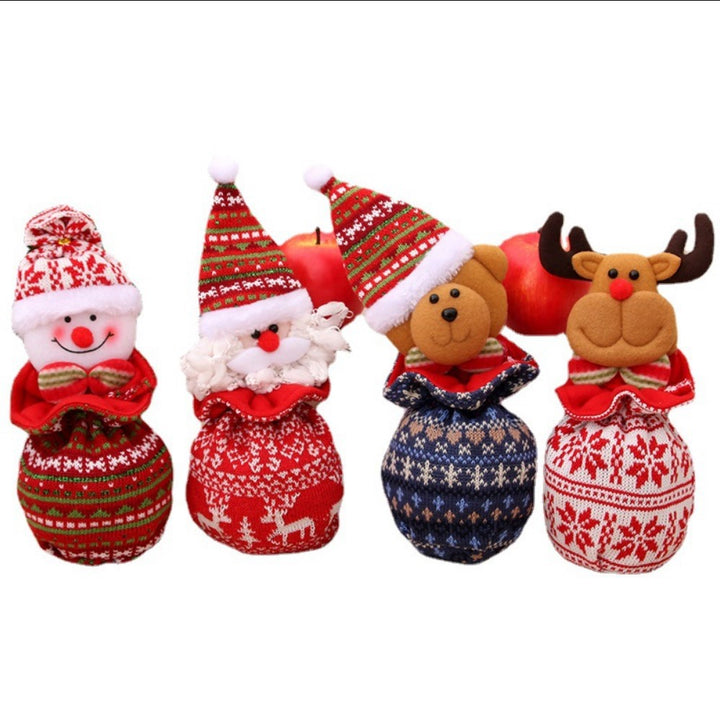 Festive Plush Bear Gift Bag Kalsten