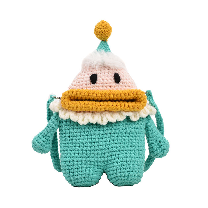 Cute Character Crochet Mini Backpack