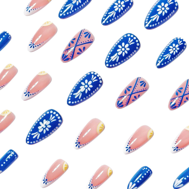 Artistic Floral Nail Art Set Kalsten