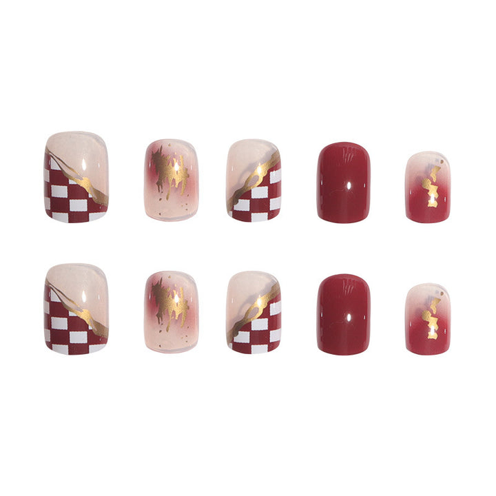 Artistic Nail Art Press-On Set Kalsten