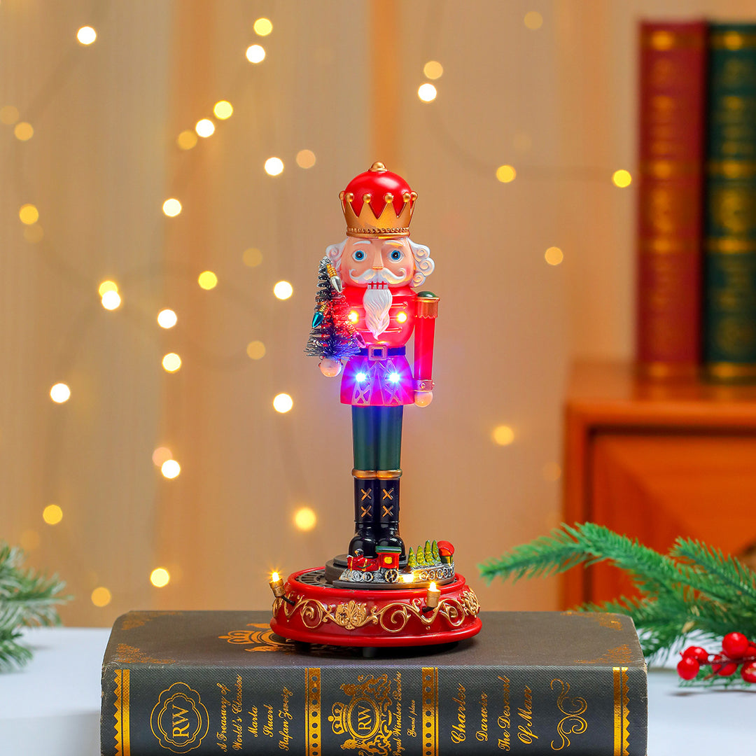 LED Illuminated Nutcracker Figurine Kalsten