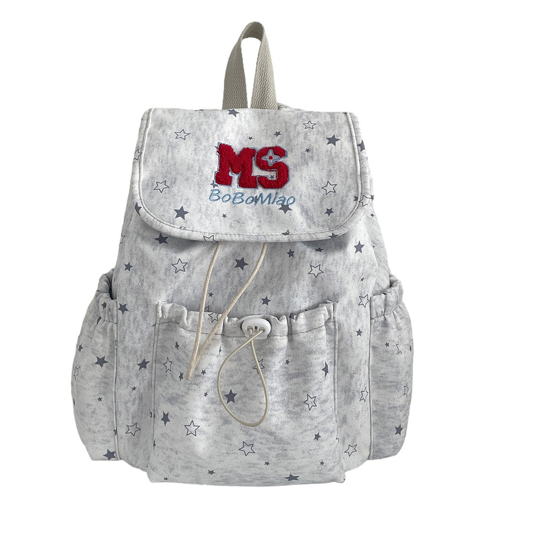 Stylish Star-Embellished Backpack Kalsten 1791205507