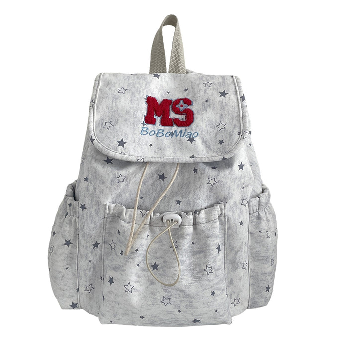 Stylish Star-Embellished Backpack Kalsten 1791205507