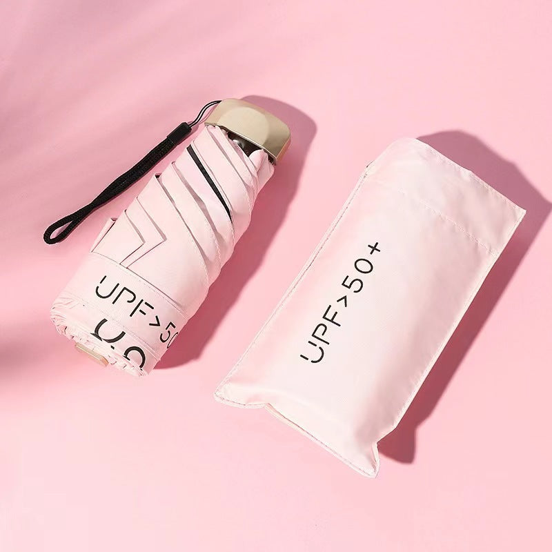 Women's UV Protection Folding Umbrella with Innovative Mechanism Kalsten