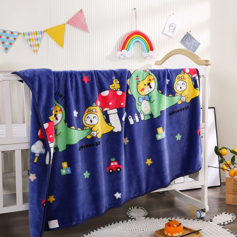 Children's Cartoon Character Fleece Blanket Kalsten