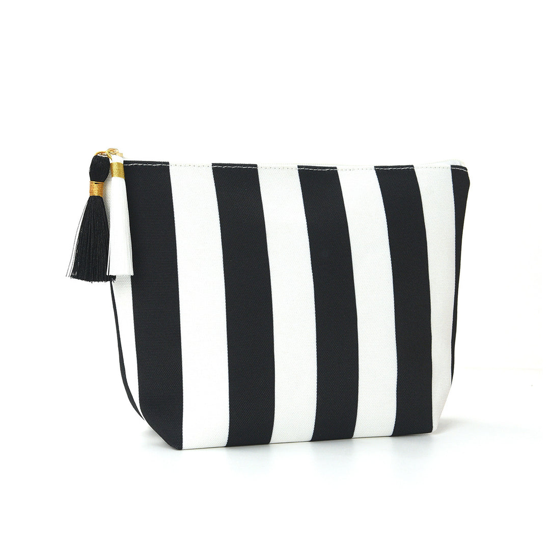 Cosmetic bag with sophisticated stripe pattern Kalsten