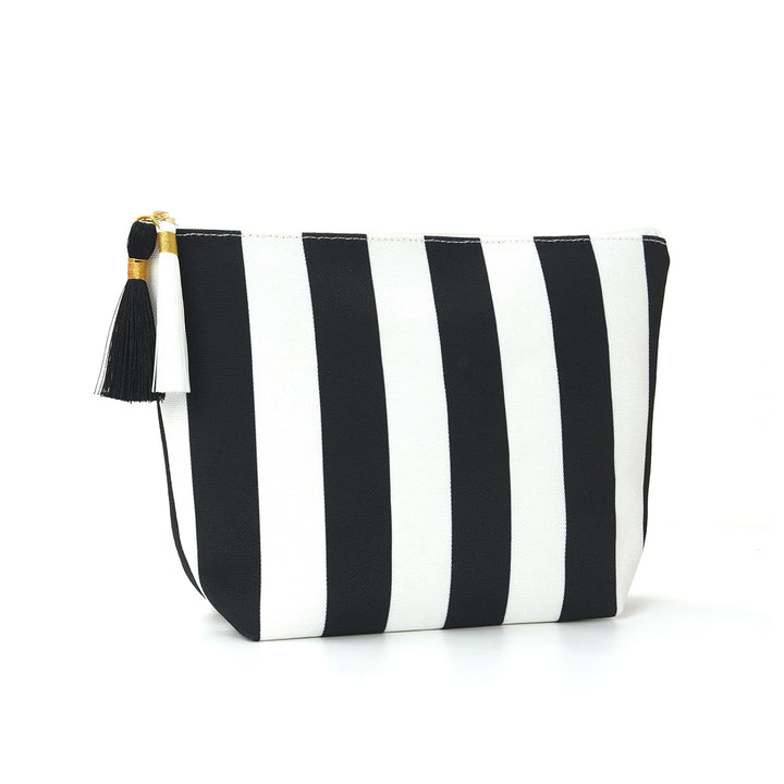Cosmetic bag with sophisticated stripe pattern Kalsten