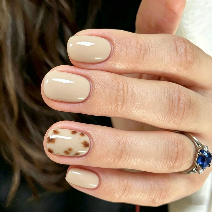Elegant Marble Design Press-On Nails