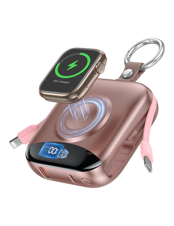 Portable Wireless Power Bank with Integrated LED Display Kalsten