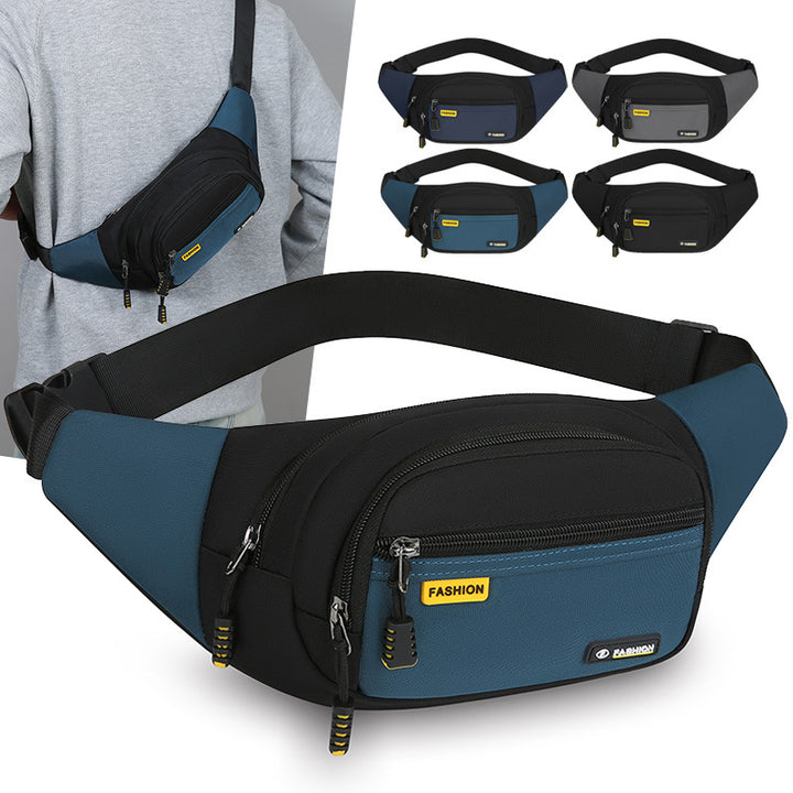 Compact Multi-Pocket Waist Bag