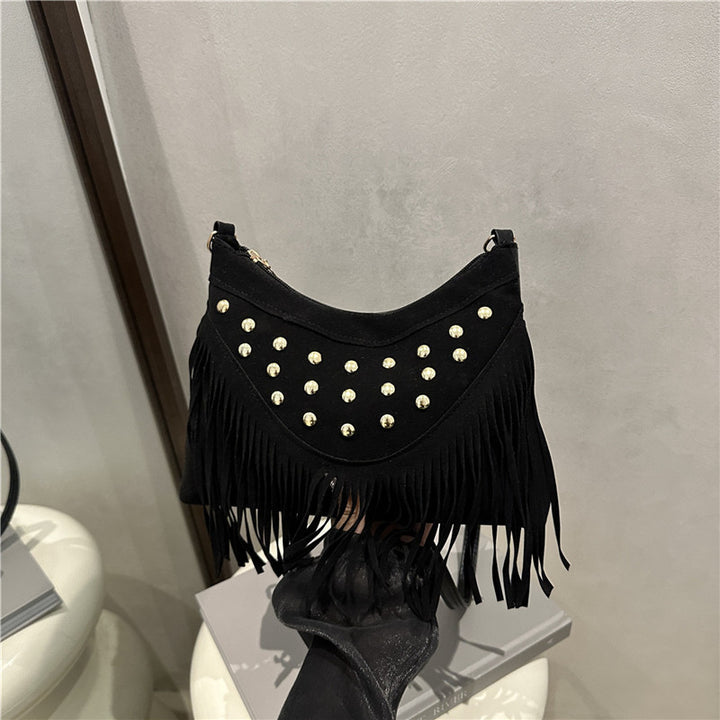 Decorative Fringe Crossbody Bag Kalsten