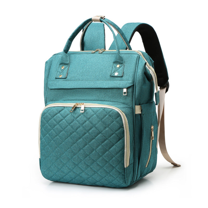 Quilted Multi-Functional Backpack Kalsten