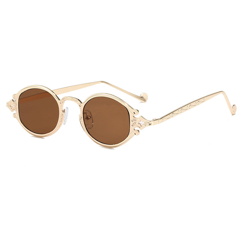 Fashionable sunglasses with elegant curved frame Kalsten