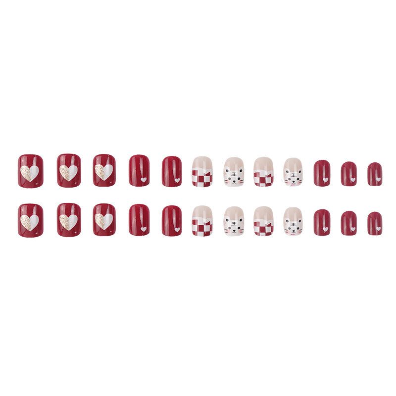 Creative Themed Press-On Nail Art Kalsten