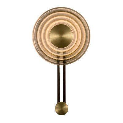 Modern Circular LED Wall Light Fixture