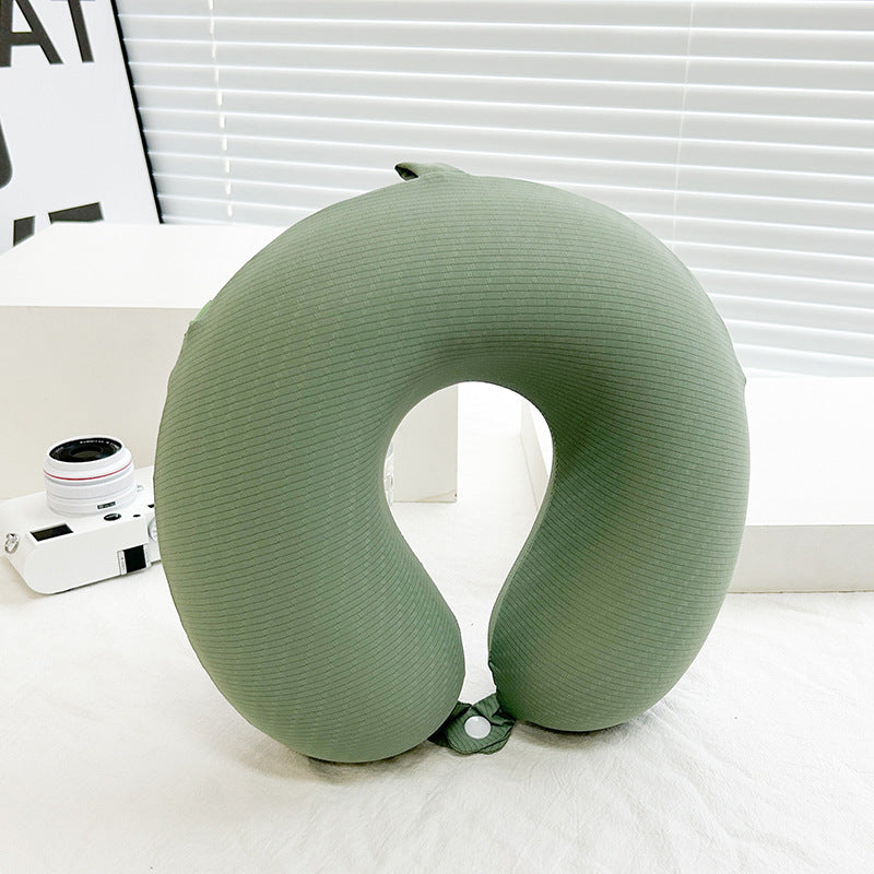 Unisex Travel Pillow with ergonomic design and breathable cover Kalsten
