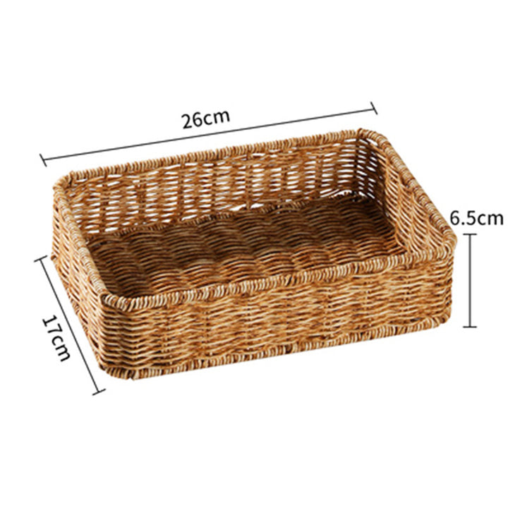 Rectangular Woven Storage Basket Kalsten