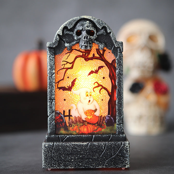 Decorative LED Haunted Graveyard Lantern Kalsten