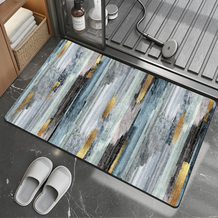Ornate Decorative Bath Mat Kalsten