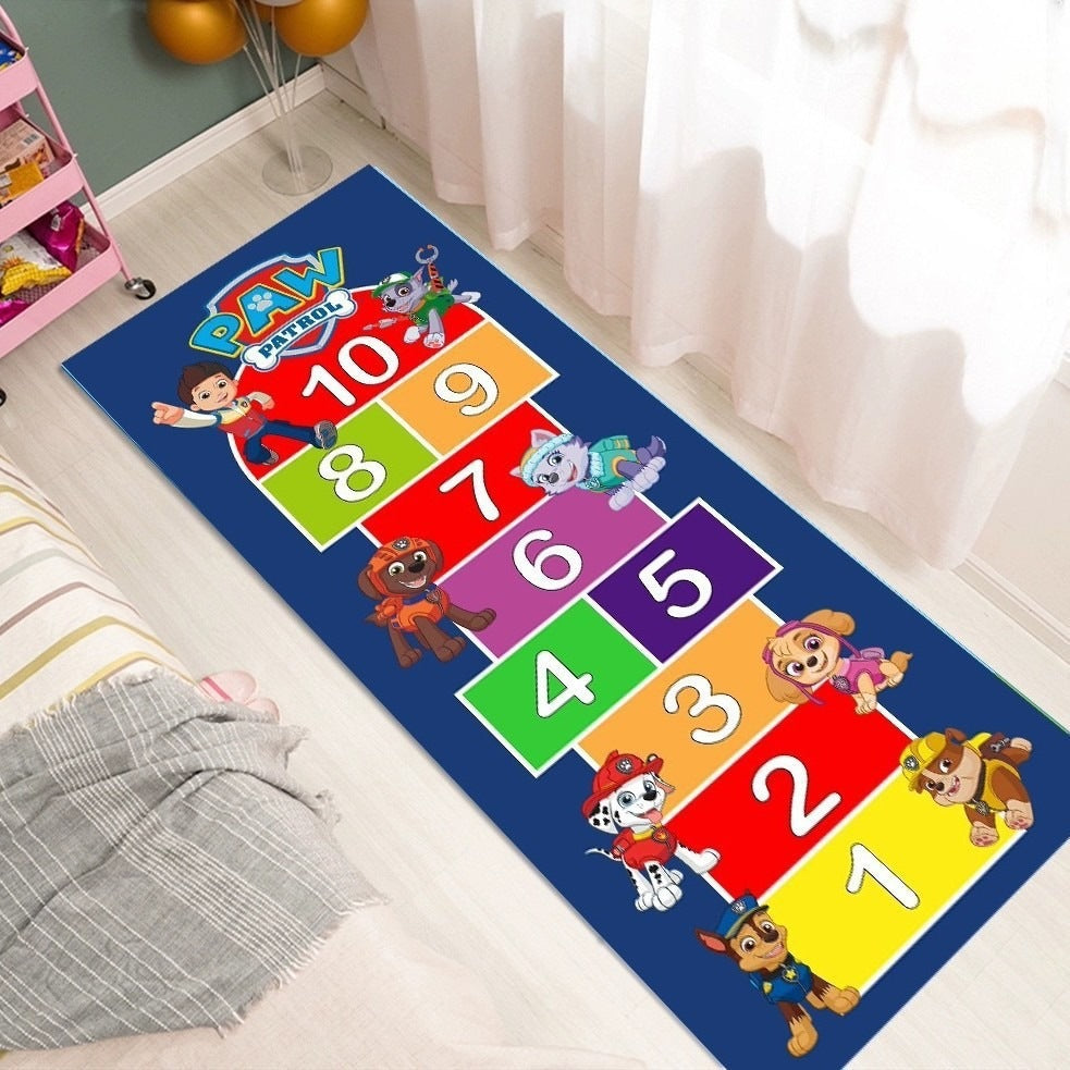 Playful Hopscotch Rug