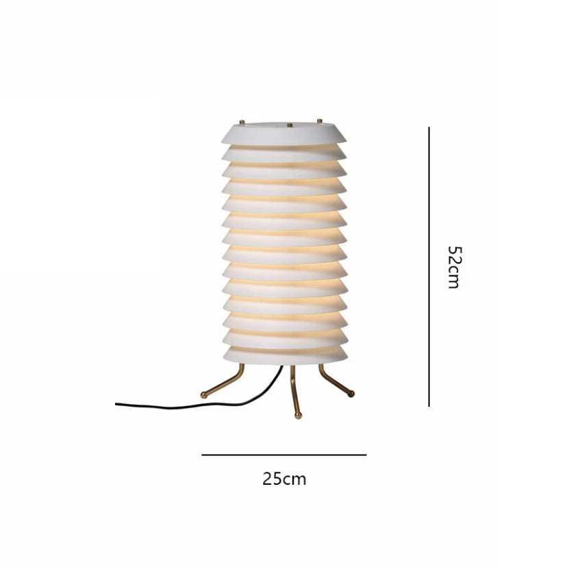 Modern Rippled Table Lamp