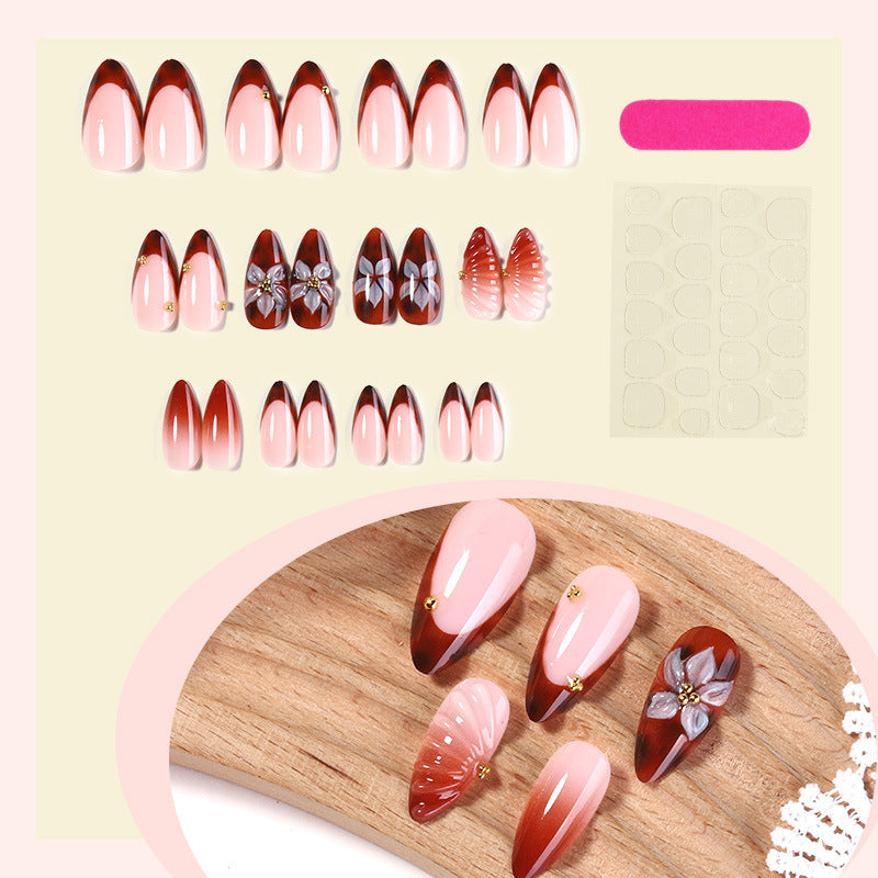 Premium Decorative Press-On Nail Art
